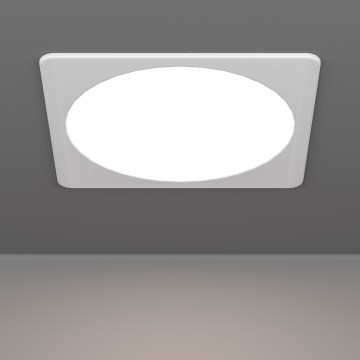 Eglo - LED indbygningsarmatur LED/18,5W/230V 2700/4000/6500K 21,6x21,6 cm hvid