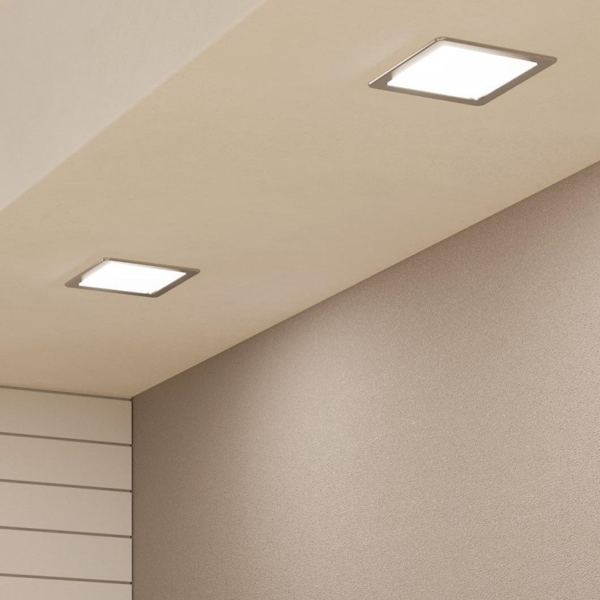 Eglo - LED indbygningslampe LED/10,5W/230V 16,6x16,6 cm