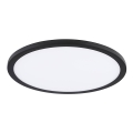 Eglo - LED indbygningslampe LED/22W/230V 4000K sort