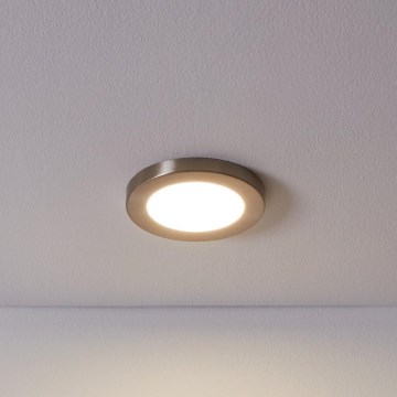 Eglo - LED indbygningslampe LED/5,5W/230V 4000K mat krom