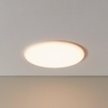 Eglo - LED indbygningslampe til badeværelse LED/18W/230V diameter 21,5 cm IP65