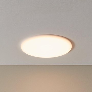 Eglo - LED indbygningslampe til badeværelse LED/18W/230V diameter 21,5 cm IP65