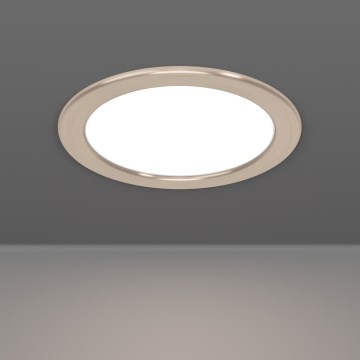 Eglo - LED indbygningsspot LED/10,5W/230V 2700/4000/6500K Ø 16,8 cm mat krom