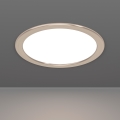 Eglo - LED indbygningsspot LED/18,5W/230V 2700/4000/6500K Ø 21,6 cm mat krom