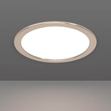 Eglo - LED indbygningsspot LED/18,5W/230V 2700/4000/6500K Ø 21,6 cm mat krom