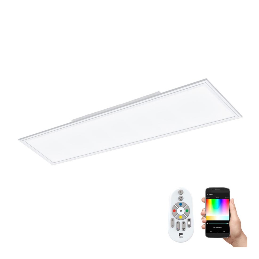 Eglo - LED lampe m. RGBW-farver dæmpbar SALOBRENA-C LED/31W + fjernbetjening
