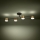 Eglo - LED loftlampe 4xGU10/4,6W/230V 3000K guldfarvet