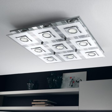 Eglo - LED loftlampe 9xGU10/3W/230V