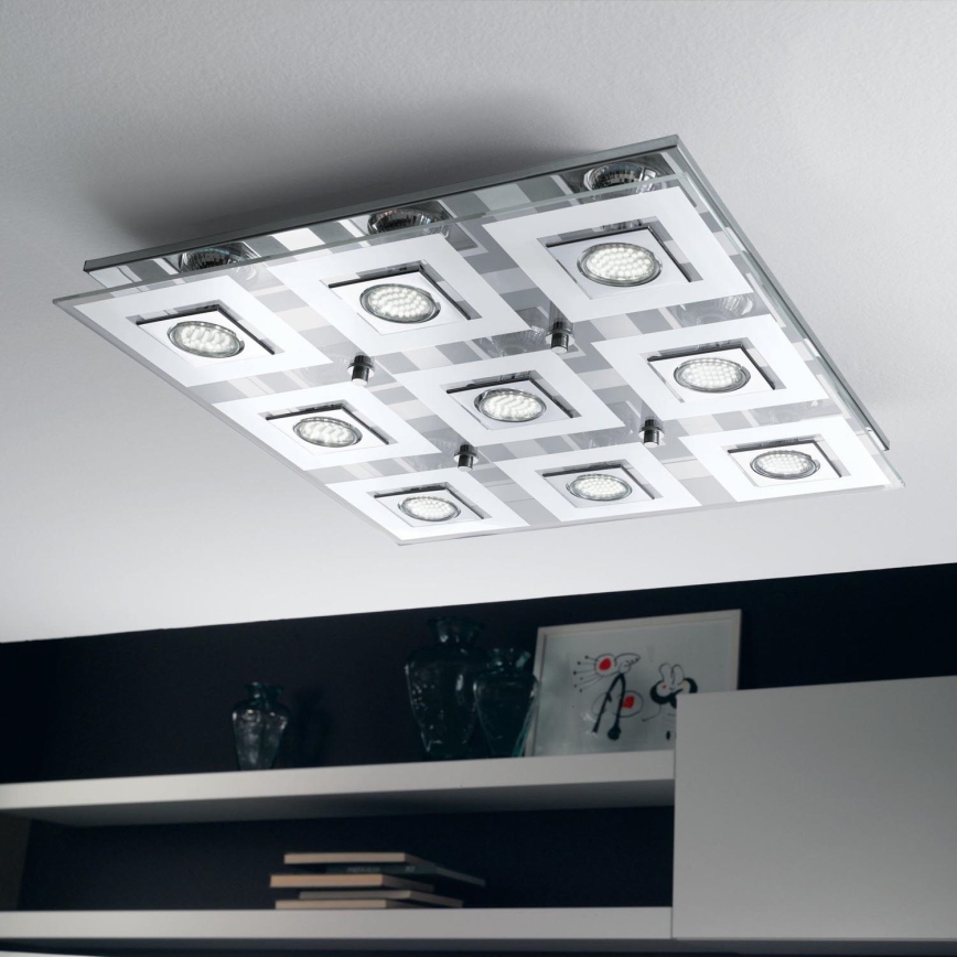 Eglo - LED loftlampe 9xGU10/3W/230V