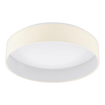 Eglo - LED loftlampe dæmpbar 1xLED/18W/230V beige