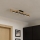 Eglo - LED loftlampe dæmpbar 2xLED/10W/230V 3000K sort/beige