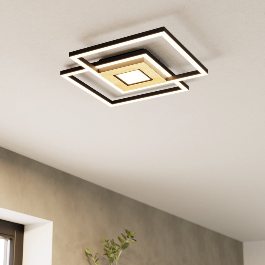 Eglo - LED loftlampe dæmpbar 2xLED/17W/230V +1xLED/4,2W 2700-6500K + fjernbetjening