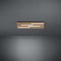 Eglo - LED loftlampe dæmpbar 4xLED/9W/230V 3000K 22x78 cm brun