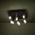Eglo - LED loftlampe dæmpbar 9xLED/3,1W/230V 3000K antracit/guldfarvet