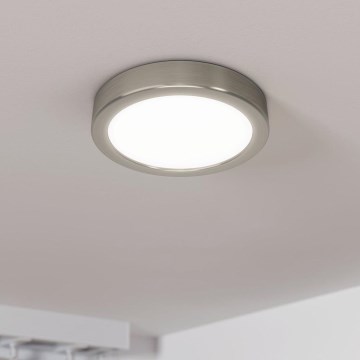 Eglo - LED loftlampe dæmpbar LED/11W/230V mat krom