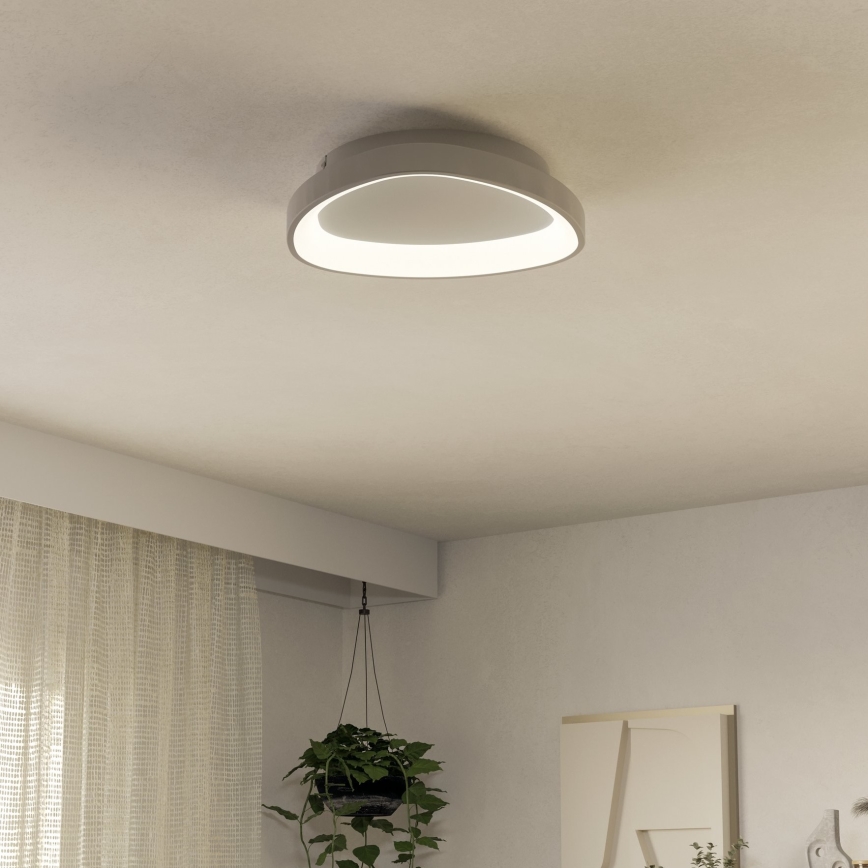 Eglo - LED loftlampe dæmpbar LED/12W/230V 2700-6500K hvid + fjernbetjening