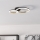 Eglo - LED loftlampe dæmpbar LED/12W/230V 4000K sort/guldfarvet