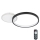Eglo - LED loftlampe dæmpbar LED/15W/230V sort + fjernbetjening