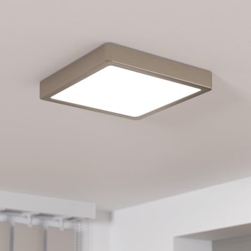 Eglo - LED loftlampe dæmpbar LED/17W/230V mat krom