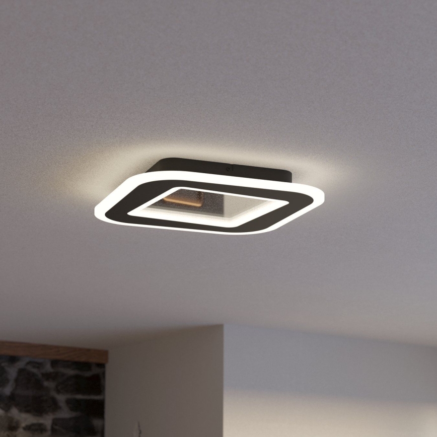Eglo - LED loftlampe dæmpbar LED/20W/230V 2700-6500K sort + fjernbetjening