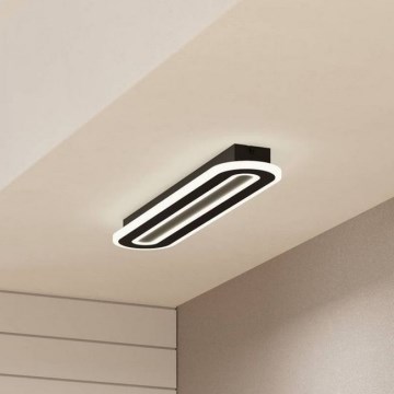 Eglo - LED loftlampe dæmpbar LED/20W/230V 2700-6500K sort + fjernbetjening