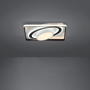 Eglo - LED loftlampe dæmpbar LED/21,5W/230V + LED/10,5W + LED/3W 3000-6500K sort + fjernbetjening