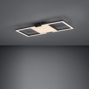 Eglo - LED loftlampe dæmpbar LED/26,2W/230V 2700-6500K sort + fjernbetjening
