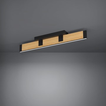 Eglo - LED loftlampe dæmpbar LED/27W/230V 3000K sort/brun
