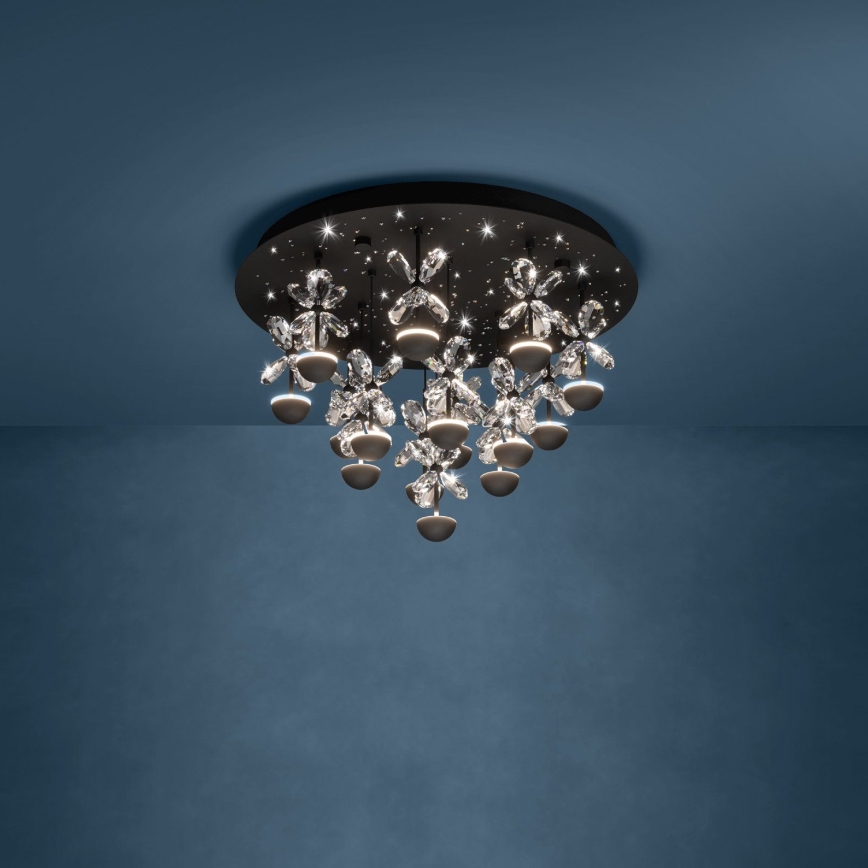 Eglo - LED loftlampe dæmpbar LED/27W/230V 3000K sort