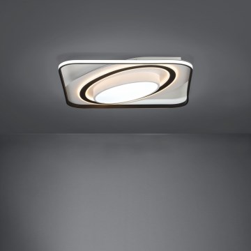 Eglo - LED loftlampe dæmpbar LED/28W/230V+LED/13W+ LED/2,8W 3000-6500K sort + fjernbetjening