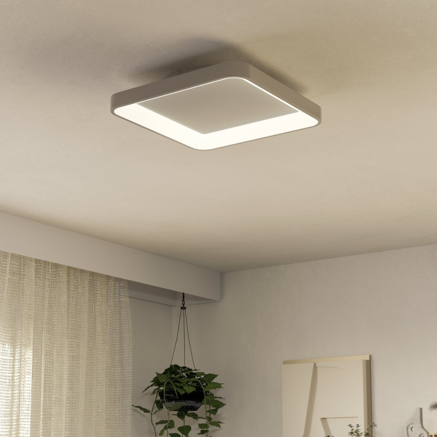 Eglo - LED loftlampe dæmpbar LORETELLO LED/12W/230V hvid + fjernbetjening