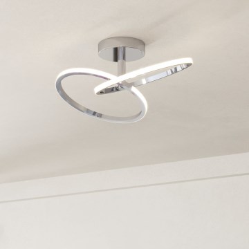 Eglo - LED loftlampe LED/12W/230V 2700/4000/6500K blank krom