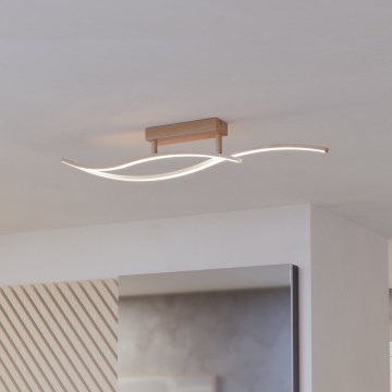 Eglo - LED loftlampe LED/12W/230V 4000K beige