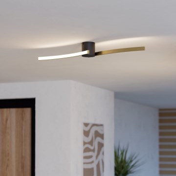 Eglo - LED loftlampe LED/12W/230V 4000K guldfarvet