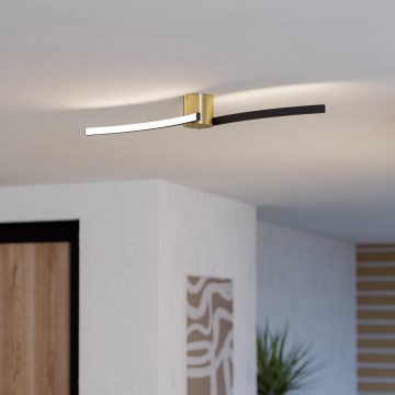 Eglo - LED loftlampe LED/12W/230V 4000K sort