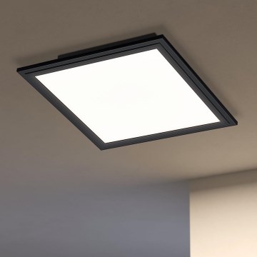 Eglo - LED loftlampe LED/14W/230V 30x30 cm sort