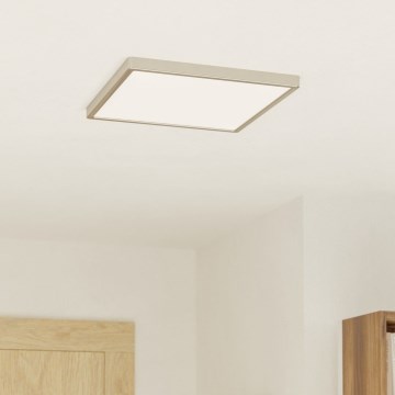 Eglo - LED loftlampe LED/17,5W/230V 2700/4000/6500K 39x39 cm mat krom