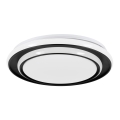 Eglo - LED loftlampe LED/24W/230V 2700/4000/6500K Ø 40 cm sort