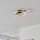 Eglo - LED loftlampe m. RGBW-farver dæmpbar LED/17W/230V 2700-6500K sort + fjernbetjening