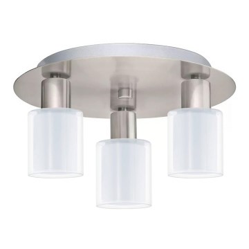 Eglo - LED loftlampe MY CHOICE 3xE14/4W/230V mat krom/hvid