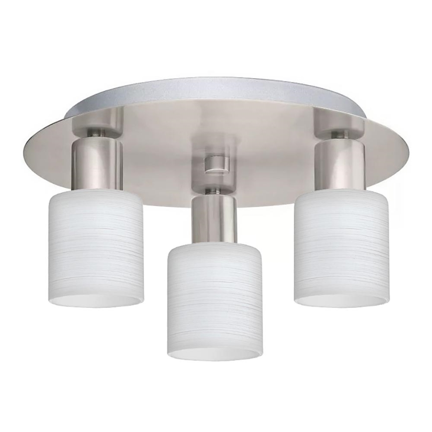 Eglo - LED loftlampe MY CHOICE 3xE14/4W/230V mat krom/hvid
