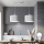Eglo - LED Loftlampe på kabel TUNJA 2xE27/60W/230V hvid