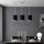 Eglo - LED Loftlampe på kabel TUNJA 3xE27/60W/230V sort