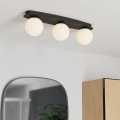 Eglo - LED loftlampe til badeværelse 3xG9/4,2W/230V IP44 sort