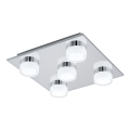 Eglo - LED loftlampe til badeværelse dæmpbar 5xLED/7,2W/ IP44