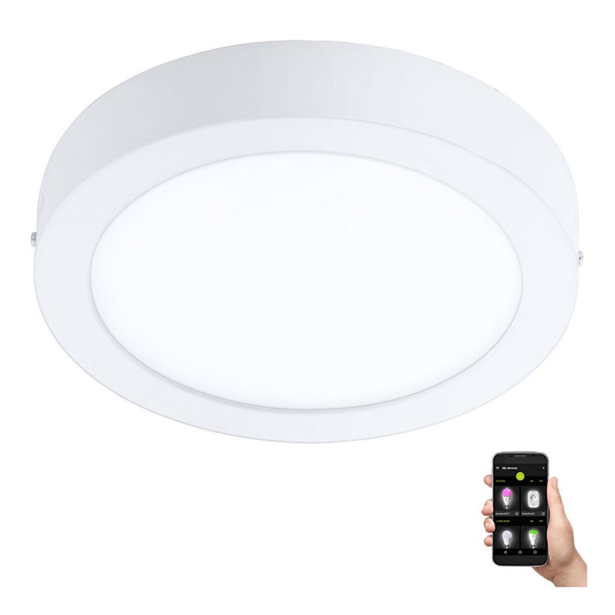 Eglo - LED loftlampe til badeværelse dæmpbar LED/16,5W/230V 2700-6500K IP44 ZigBee