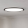 Eglo - LED loftlampe til badeværelse dæmpbar LED/16,8W/230V 2700-6500K diameter 50 cm IP44 sort + fjernbetjening