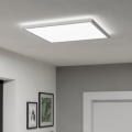Eglo - LED loftlampe til badeværelse dæmpbar LED/17W/230V 2700-6500K 50x50 cm IP44 hvid + fjernbetjening
