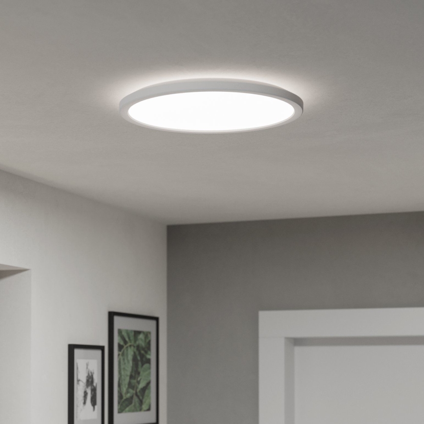 Eglo - LED loftlampe til badeværelse dæmpbar LED/18,5W/230V 2700-6500K diameter 38,9 cm IP44 hvid + fjernbetjening