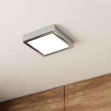 Eglo - LED loftlampe til badeværelse LED/11W/230V IP44 krom